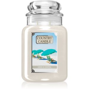 Country Candle Sand & Santal lumânare parfumată 737 g-Țena