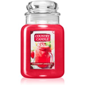 Country Candle Strawberry Lemonade lumânare parfumată 737 g-Țena