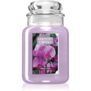Country Candle Sweet Pea lumânare parfumată 737 g-ro