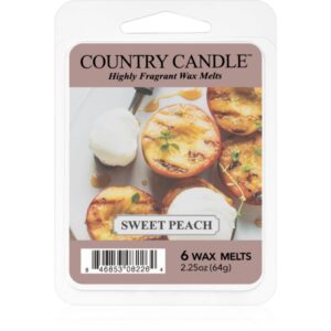 Country Candle Sweet Peach ceară pentru aromatizator 64 g-ro