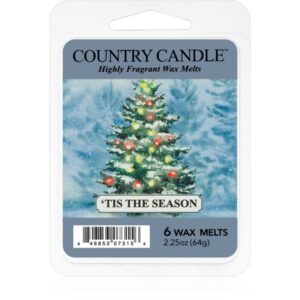 Country Candle 'Tis The Season ceară pentru aromatizator 64 g-Țena