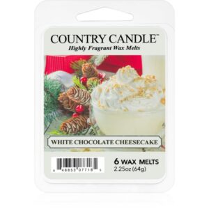 Country Candle White Chocolate Cheesecake ceară pentru aromatizator 64 g-ro