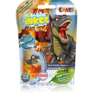Craze INKEE Dino bombă de baie pentru copii cu surpriză 1 buc-ro