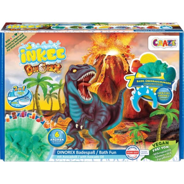 Craze INKEE Dino set pentru baie pentru copii-ro