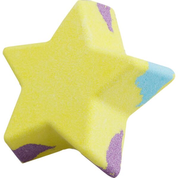 Craze INKEE Foamy Star bile eferverscente pentru baie Yellow 70 g-ro