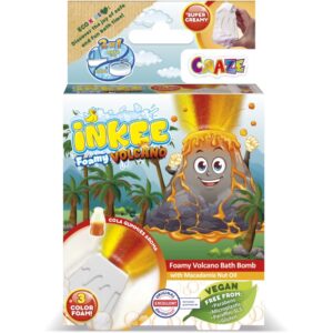 Craze INKEE Foamy Volcano bombă de baie pentru copii 1 buc-ro