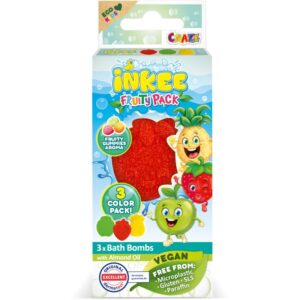 Craze INKEE Fruity Pack bombă de baie pentru copii 3x15 g-ro