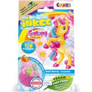 Craze INKEE Galupy Unicorn bombă de baie pentru copii 1 buc-Țena