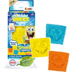 Craze INKEE SpongeBob bombă de baie pentru copii 3x15 g-ro