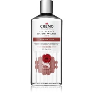 Cremo Body wash Bourbon & Oak Gel de duș pentru bărbați 473 ml-Țena