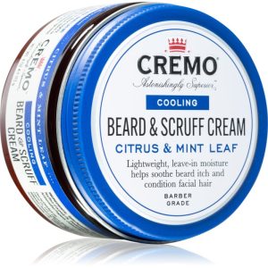 Cremo Citrus & Mint Leaf Beard Cream cremă pentru barbă pentru bărbați 113 g-ro