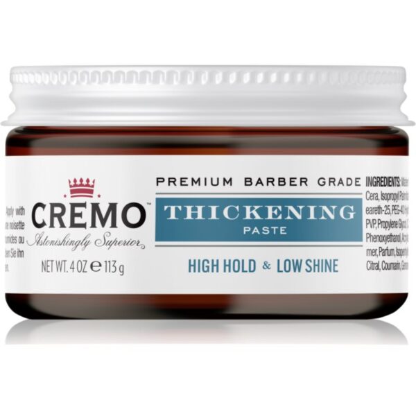 Cremo Hair Styling Paste Thickening gel modelator pentru coafura 113 g-ro