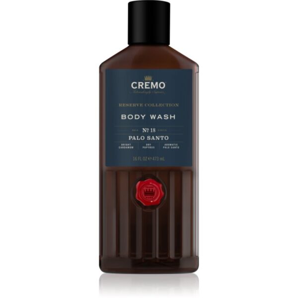 Cremo Reserve Collection Palo Santo Gel de duș energizant pentru bărbați 473 ml-ro