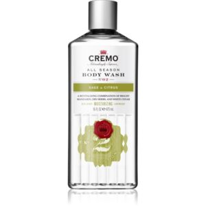 Cremo Sage and Citrus Body Wash Gel de dus pentru curatare pentru bărbați 475 ml-ro