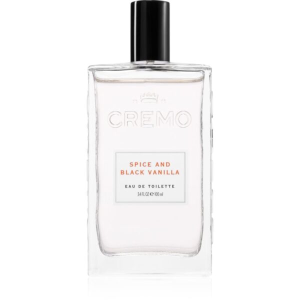 Cremo Spice & Black Vanilla Spray Cologne eau de cologne pentru bărbați 100 ml-ro
