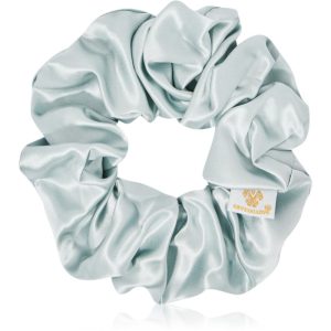 Crystallove Silk Scrunchie elastic pentru păr din mătase Amazonite 1 buc-ro