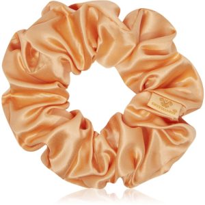 Crystallove Silk Scrunchie elastic pentru păr din mătase Peach fuzz 1 buc-Țena