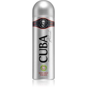 Cuba Black deodorant spray pentru bărbați 200 ml-ro