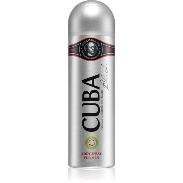 Cuba Black deodorant spray pentru bărbați 200 ml-ro
