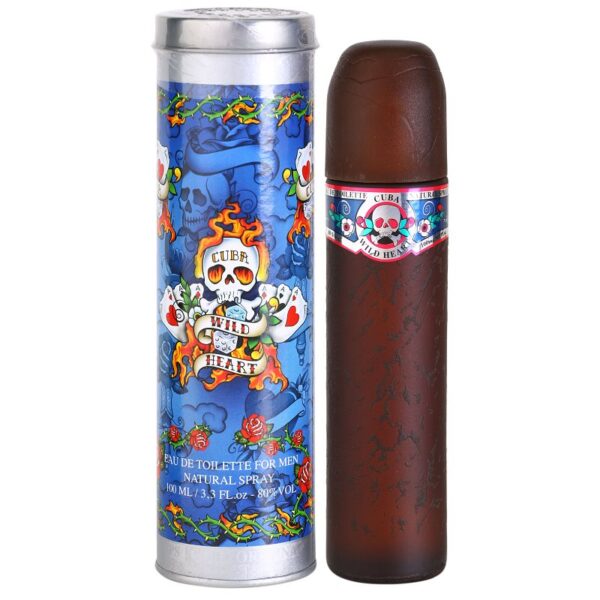 Cuba Wild Heart Eau de Toilette pentru bărbați 100 ml-Țena