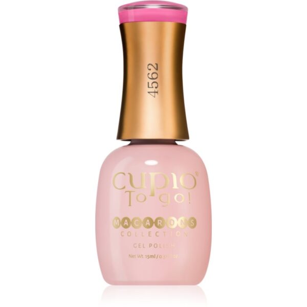 Cupio To Go! Macarons unghii cu gel folosind UV / lampă cu LED culoare Raspberry Vanilla 15 ml-ro