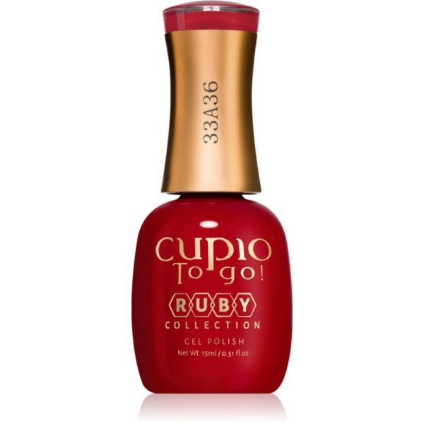 Cupio To Go! Ruby unghii cu gel folosind UV / lampă cu LED culoare Heartless 15 ml-Țena