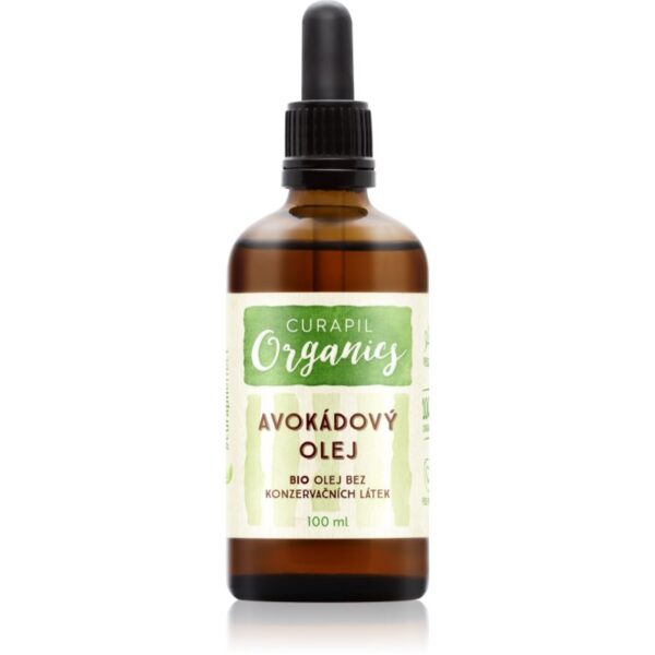 Curapil Organics Avocado oil ulei în calitate bio 100 ml-ro