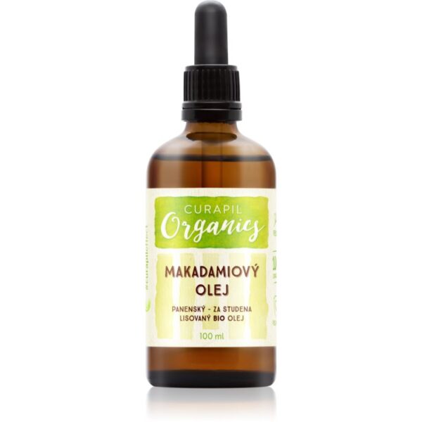Curapil Organics Macadamia oil ulei în calitate bio 100 ml-ro