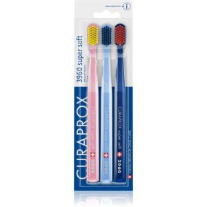 Curaprox 3960 Super Soft perie de dinti 3 buc-ro