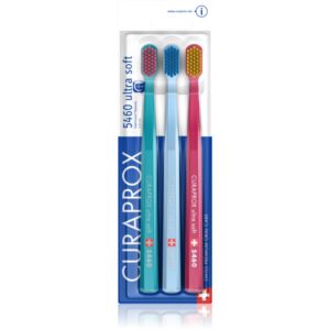 Curaprox 5460 Ultra Soft perie de dinti 3 buc-Țena