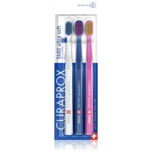 Curaprox 5460 Ultra Soft perie de dinti 3 buc-Țena