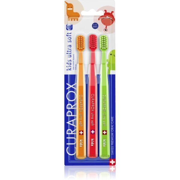 Curaprox 5500 Kids Ultra Soft periuta de dinti pentru copii 3 buc-ro