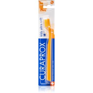 Curaprox 5500 Kids Ultra Soft periuta de dinti pentru copii ultra moale Orange 1 buc-Țena