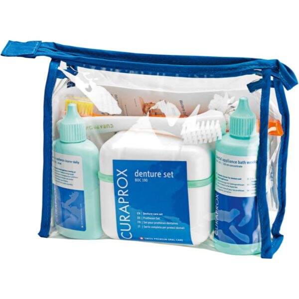 Curaprox BDC 190 Set set pentru curățarea protezei-Țena