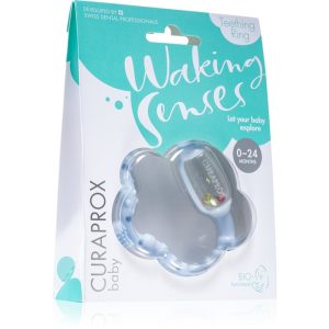 Curaprox Baby Waking Senses inel pentru dentitie cu perie ce maseaza gingia 1 buc-Țena