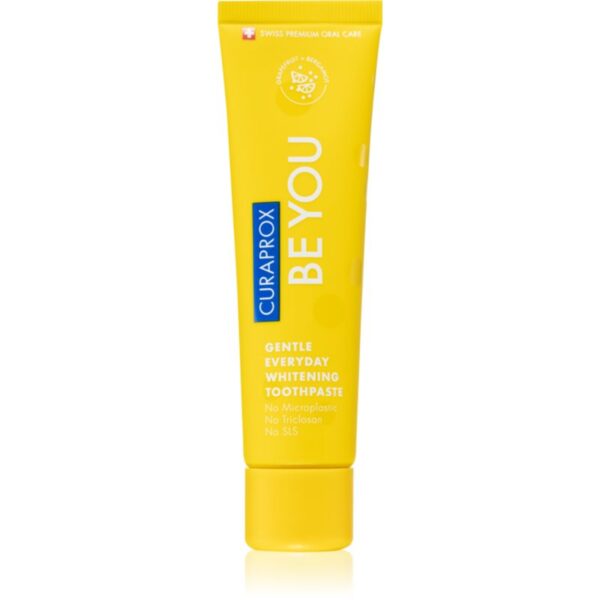 Curaprox Be You pastă de dinți regeneratoare cu efect de albire aromă de grepfrut și de bergamotă 60 ml-ro