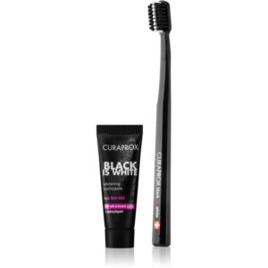 Curaprox Black is White set pentru îngrijirea dentară-Țena