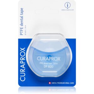 Curaprox PTFE Dental Tape DF 820 banda dentara cu suprafata de teflon 35 m-Țena