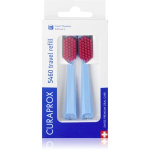Curaprox Travel Set 2-pack Set de călătorii capete de schimb Blue 2 buc-ro