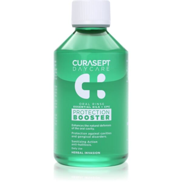Curasept Daycare Protection Booster Herbal apă de gură 500 ml-ro