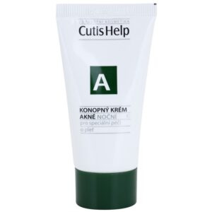 CutisHelp Health Care A - Acne crema de noapte de canepa pentru ten acneic 30 ml-ro