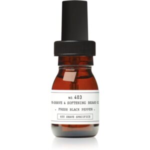 DEPOT 400 SHAVE SPECIFICS NO. 403 PRE-SHAVE & SOFTENING BREAD OIL ulei înainte de ras Fresh Black Pepper 30 ml-Țena
