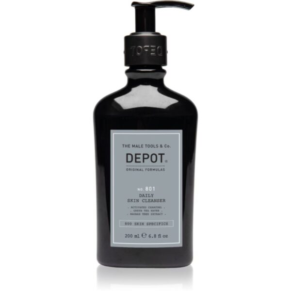 DEPOT 800 SKIN SPECIFICS NO. 801 DAILY SKIN CLEANSER gel de curățare pentru toate tipurile de ten 200 ml-Țena