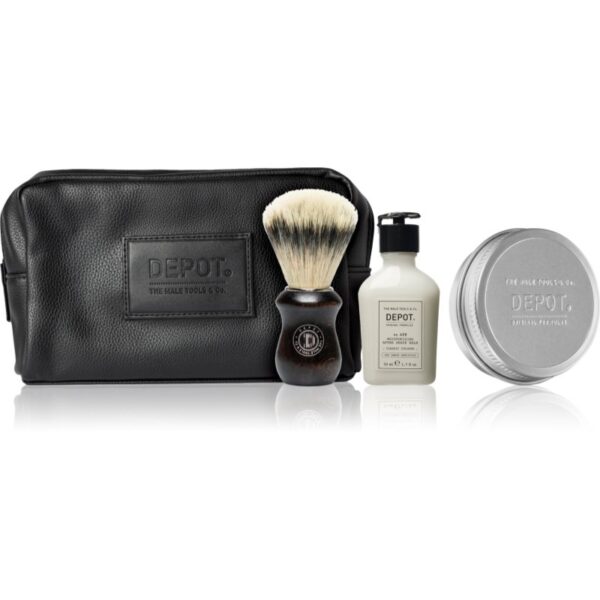 DEPOT COSMETICS SETS Luxury Shaving Kit set de bărbierit pentru barbati-ro
