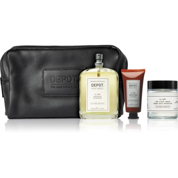 DEPOT COSMETICS SETS Specific Shave Treatment Set set cadou pentru barbati-ro