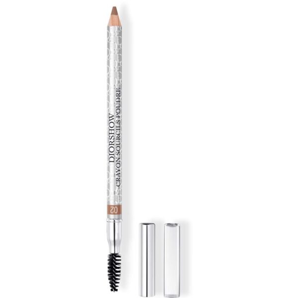 DIOR Diorshow Crayon Sourcils Poudre creion pentru sprâncene rezistent la apă culoare 02 Chestnut 1