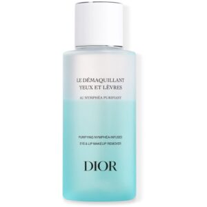 DIOR Eye & Lip Makeup Remover două faze pentru îndepărtarea machiajului de pe ochi și buze 125 ml-Țena