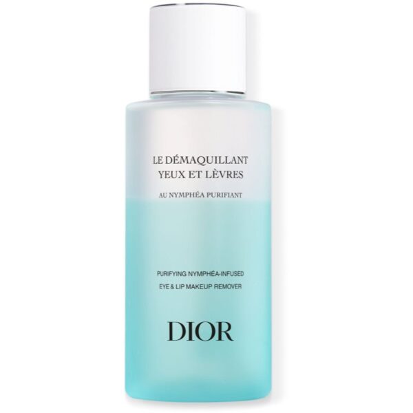DIOR Eye & Lip Makeup Remover două faze pentru îndepărtarea machiajului de pe ochi și buze 125 ml-Țena