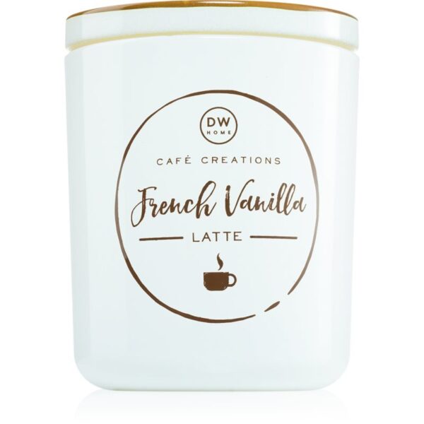 DW Home Cafe Creations French Vanilla Latte lumânare parfumată 264 g-Țena