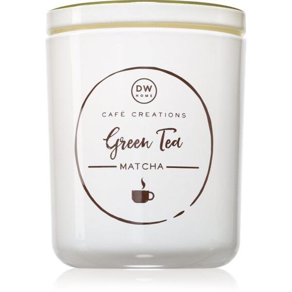 DW Home Cafe Creations Green Tea Matcha lumânare parfumată 264 g-ro